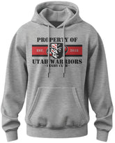 Warriors Gray Workout Hoodie